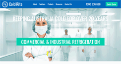 Desktop Screenshot of cold-rite.com.au
